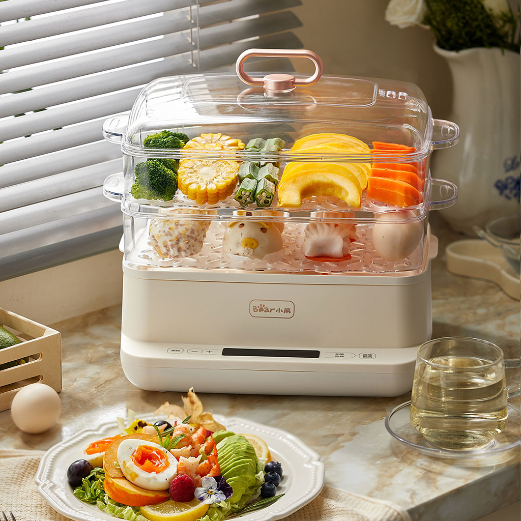 Nồi hấp đa năng Bear DZG-CA2D1 - Hàng chính hãng