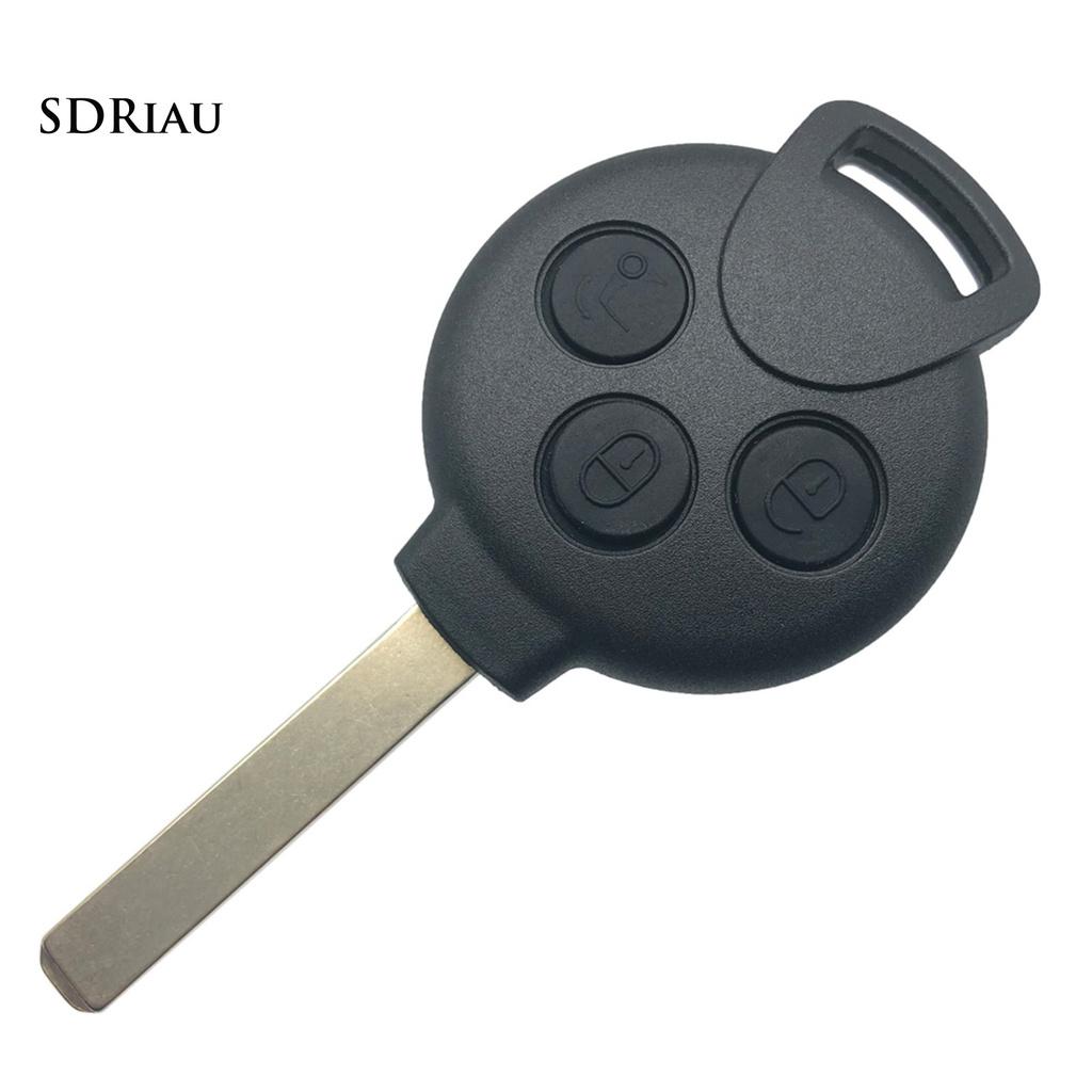 Vỏ Chìa Khóa Điều Khiển Từ Xa 3 Nút Cho Mercedes-Benz Smart Fortwo