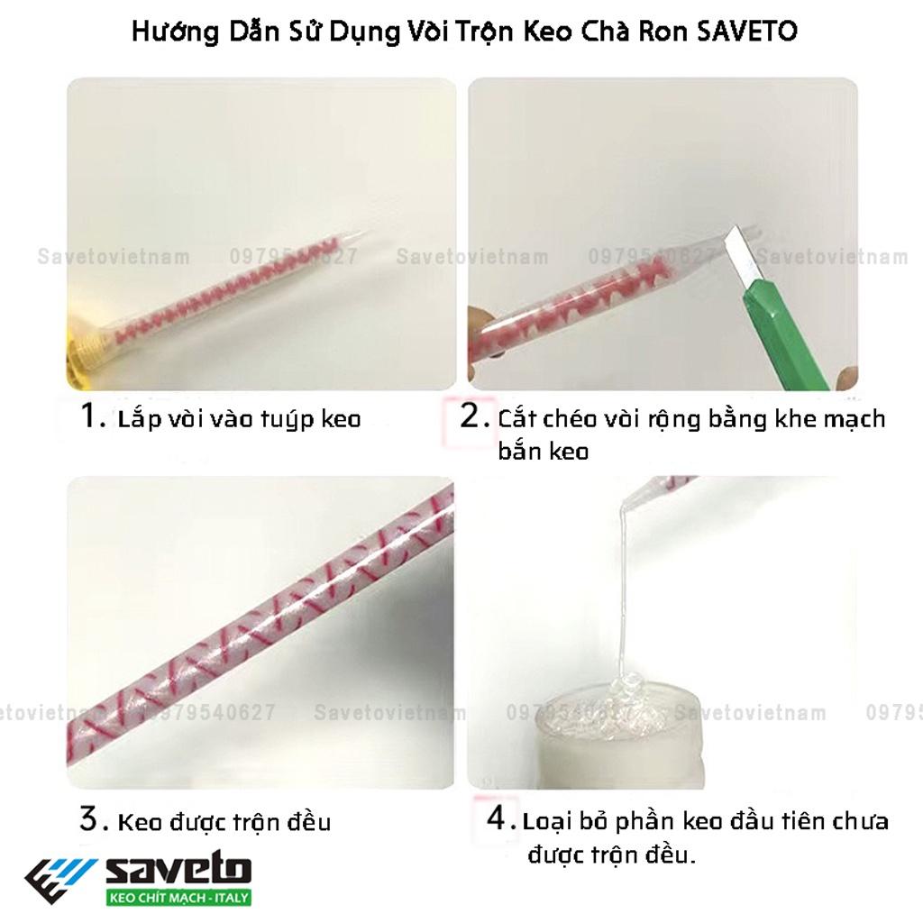 Combo 10 chai keo chít mạch Saveto , keo chà ron Saveto chống thấm bụi bẩn