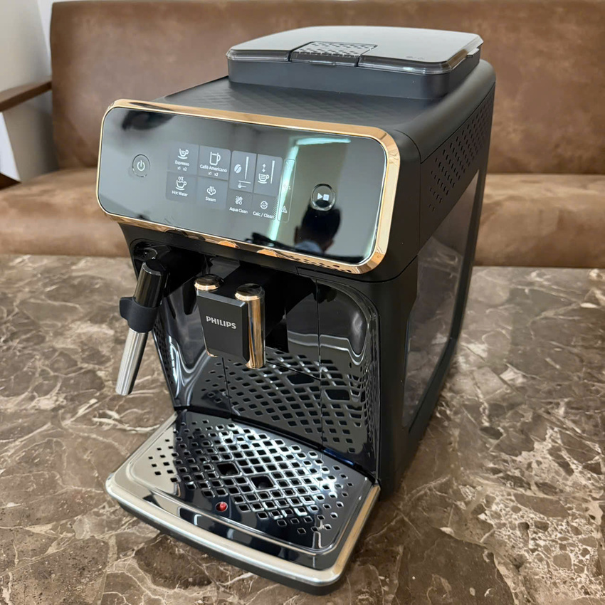 Máy pha cà phê Espresso, Americano tự động và Capuccino, Latte thương hiệu Philips EP2124/72 Serial 2200 - Hàng chính hãng
