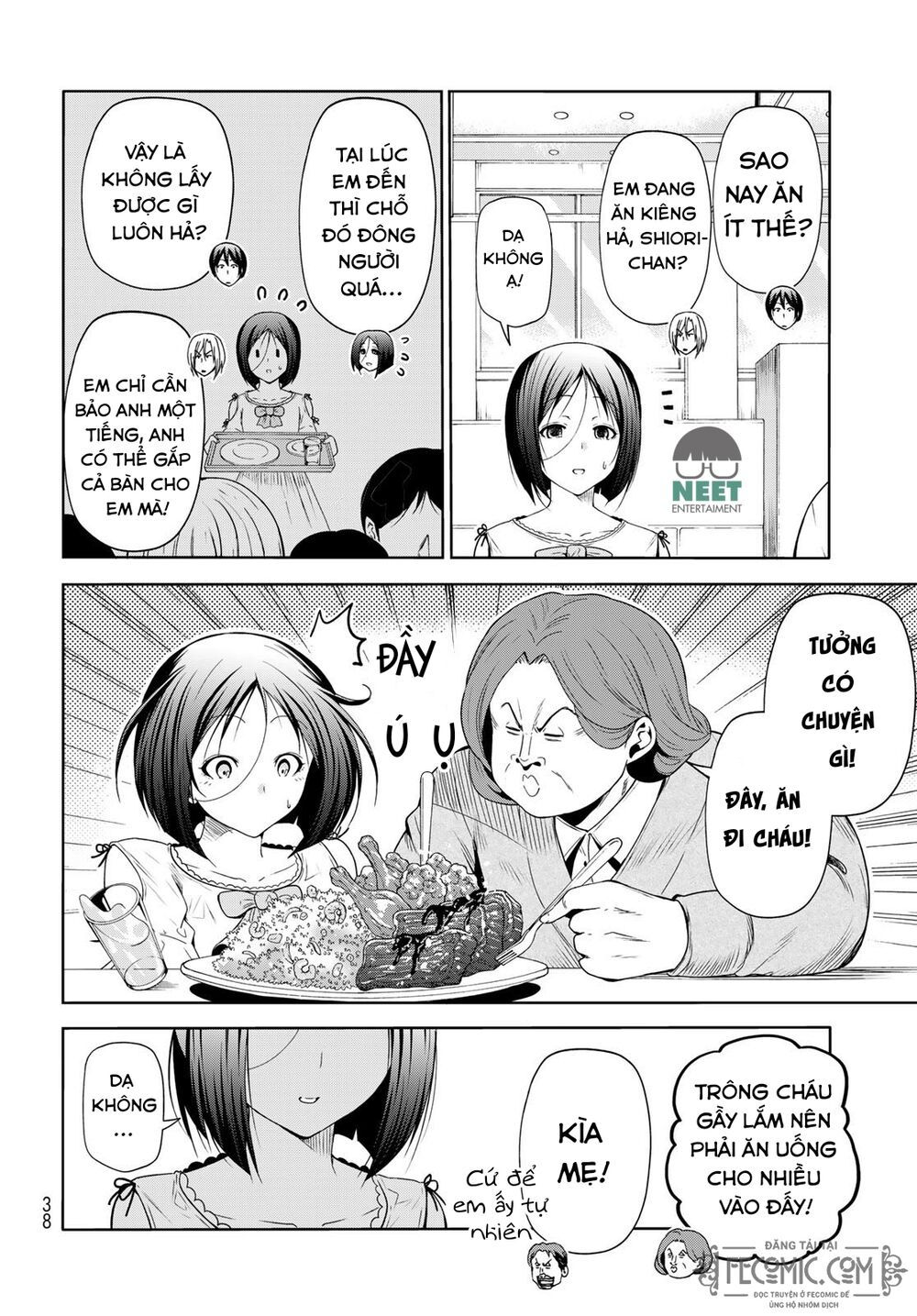 cô gái thích lặn - grand blue chapter 78 35