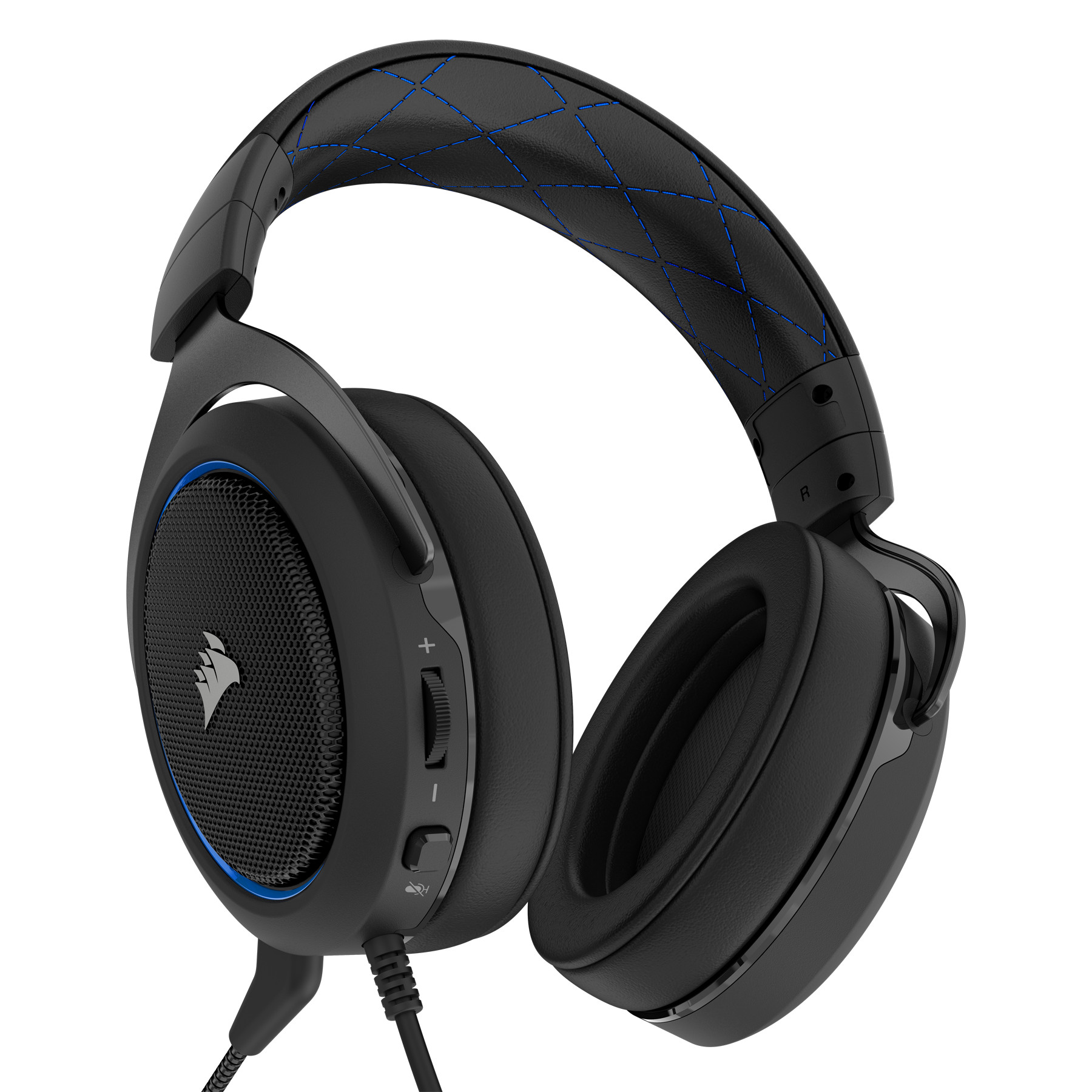 Tai nghe Corsair HS50 Stereo Blue - Hàng chính hãng