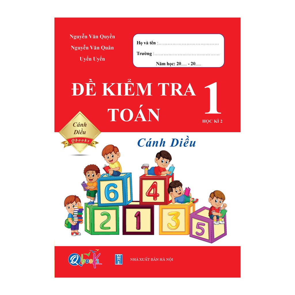 Sách - Combo 8 Cuốn Bài Tập Tuần và Đề Kiểm Tra - Toán và Tiếng Việt lớp 1 - Cánh Diều - Cả Năm