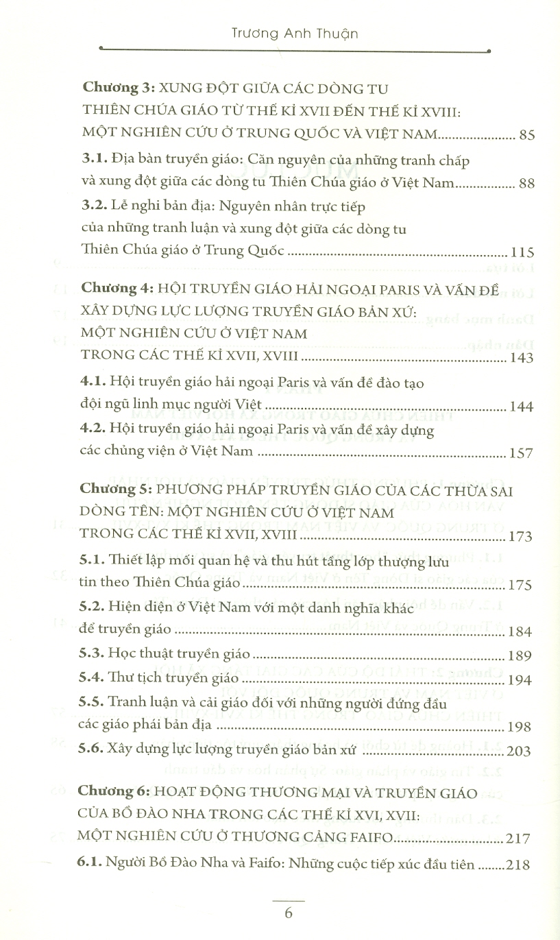 THIÊN CHÚA GIÁO VÀ KHOA HỌC KỸ THUẬT PHƯƠNG TÂY TRONG XÃ HỘI VIỆT NAM – TRUNG QUỐC THẾ KỈ XVI-XVIII - Trương Anh Thuận – Maihabooks