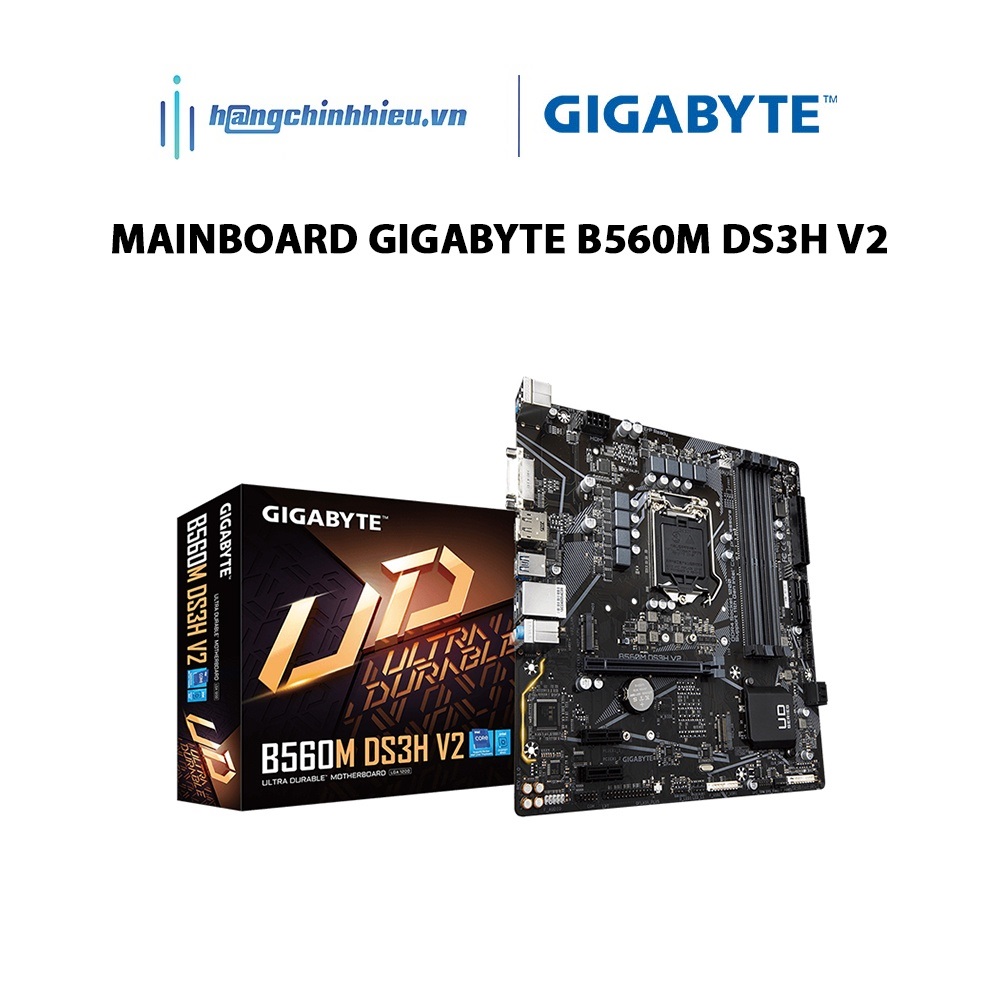 Mainboard Gigabyte B560M DS3H V2 Hàng chính hãng