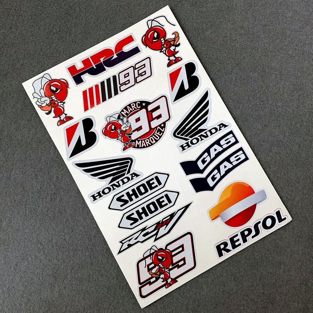 Miếng Dán Logo Trang Trí Xe Mô Tô