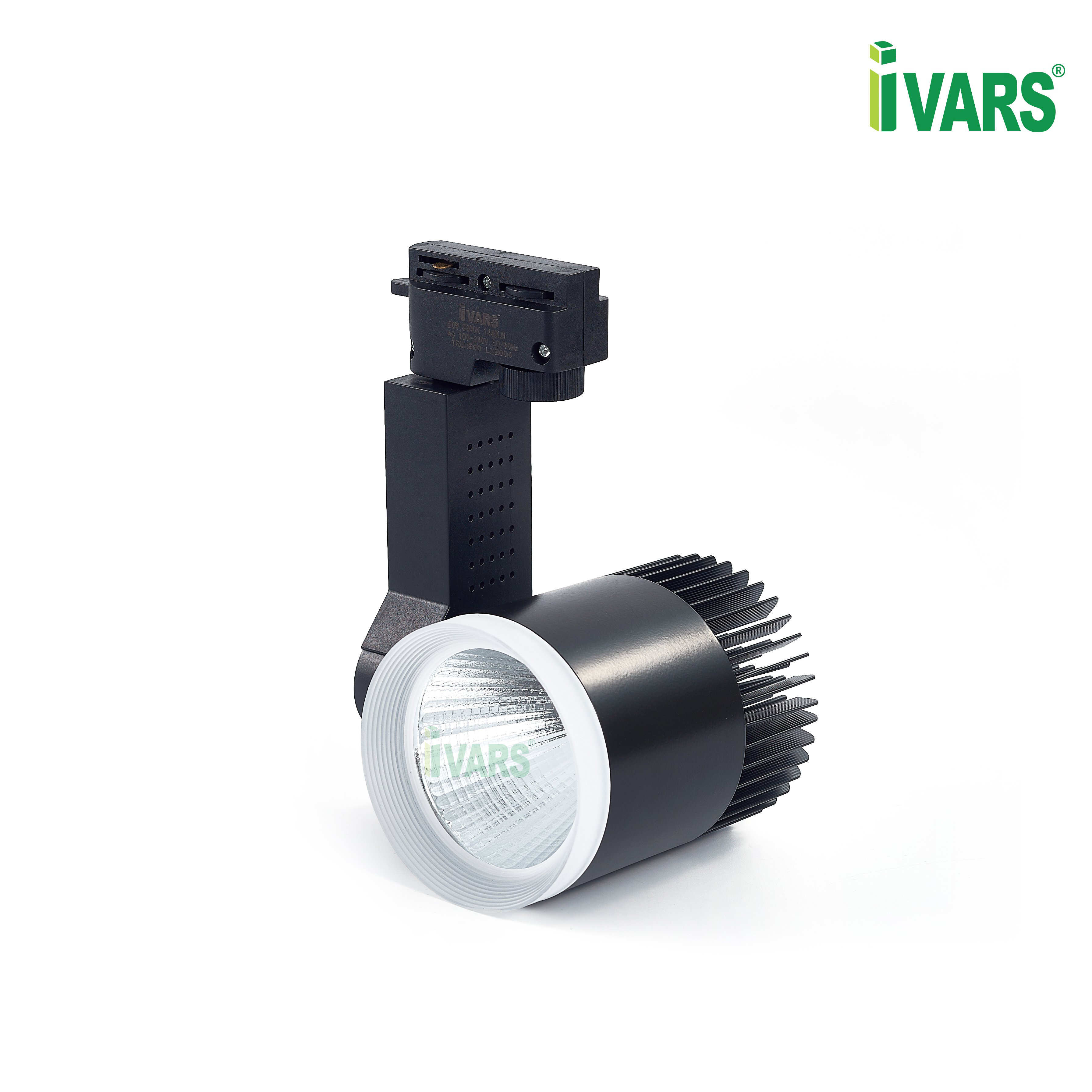 Đèn LED COB rọi chiếu điểm IVARS - công suất 20W - Thân Đen