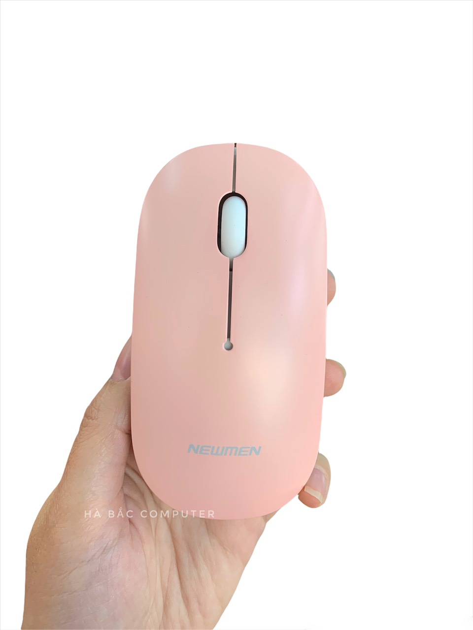 Chuột Không Dây NEWMEN F270 Pink( Màu Hồng) - Chuột Máy Tính Siêu Mỏng - Hàng Chính Hãng