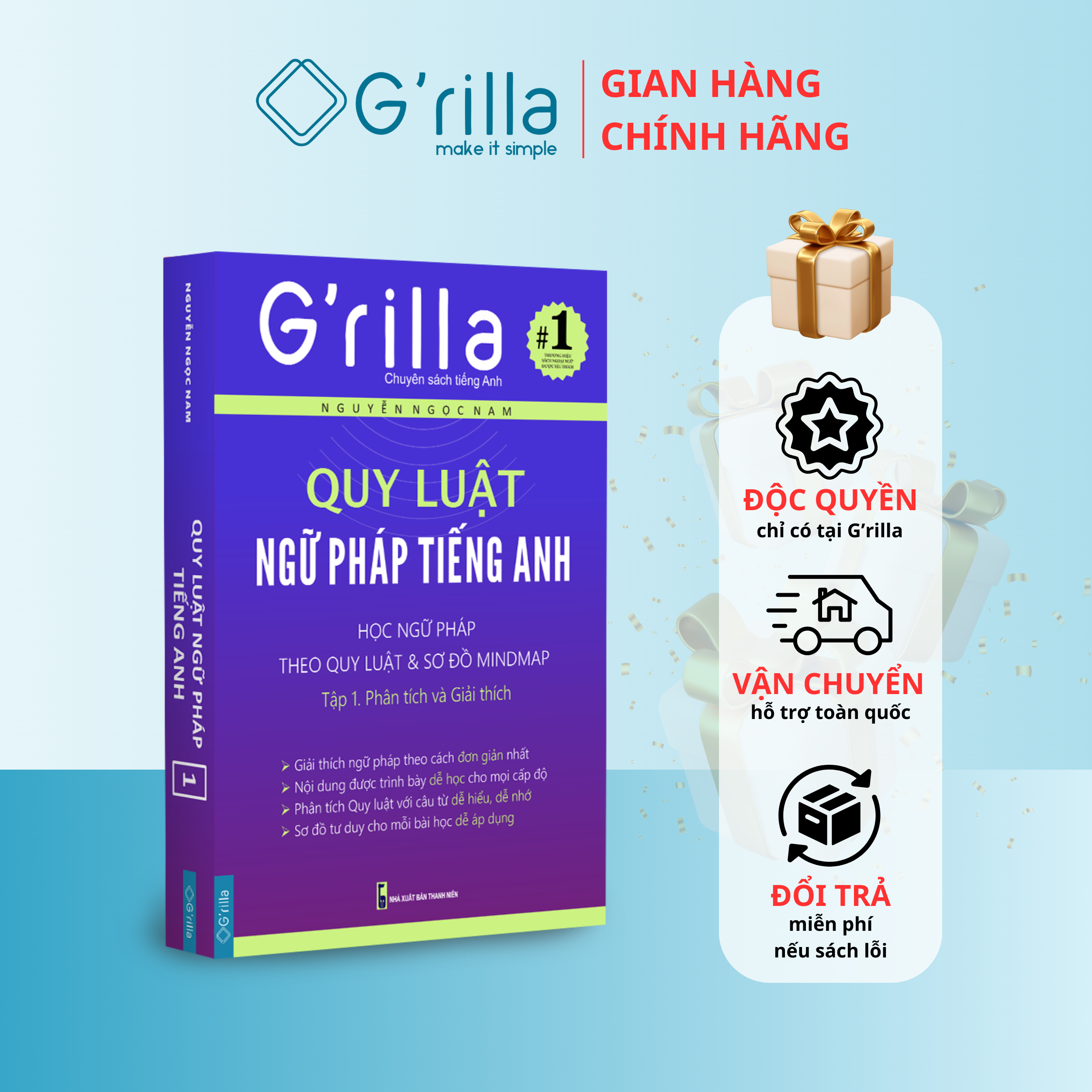 Sách - Quy Luật Ngữ Pháp Tiếng Anh Tập 1. Phân Tích &Amp; Giải Thích