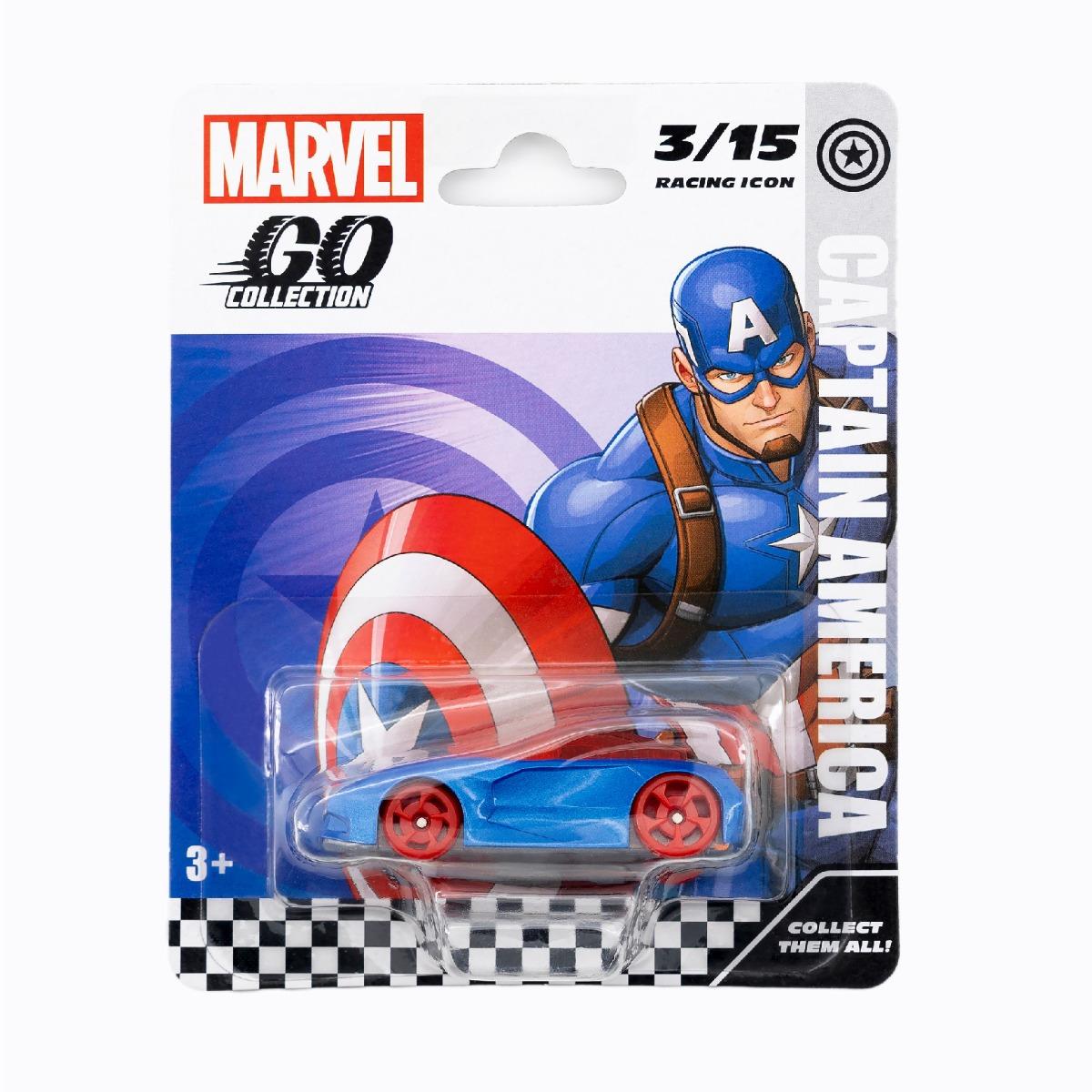 Đồ Chơi Siêu Xe Marvel Racing - Icon Captain America 10Q422TUR-003