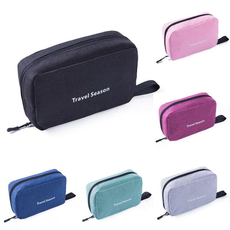 New Fashion Cosmetic Case Storage Women Makeup Bag Handle Travel Organizer Bags Artist Kit