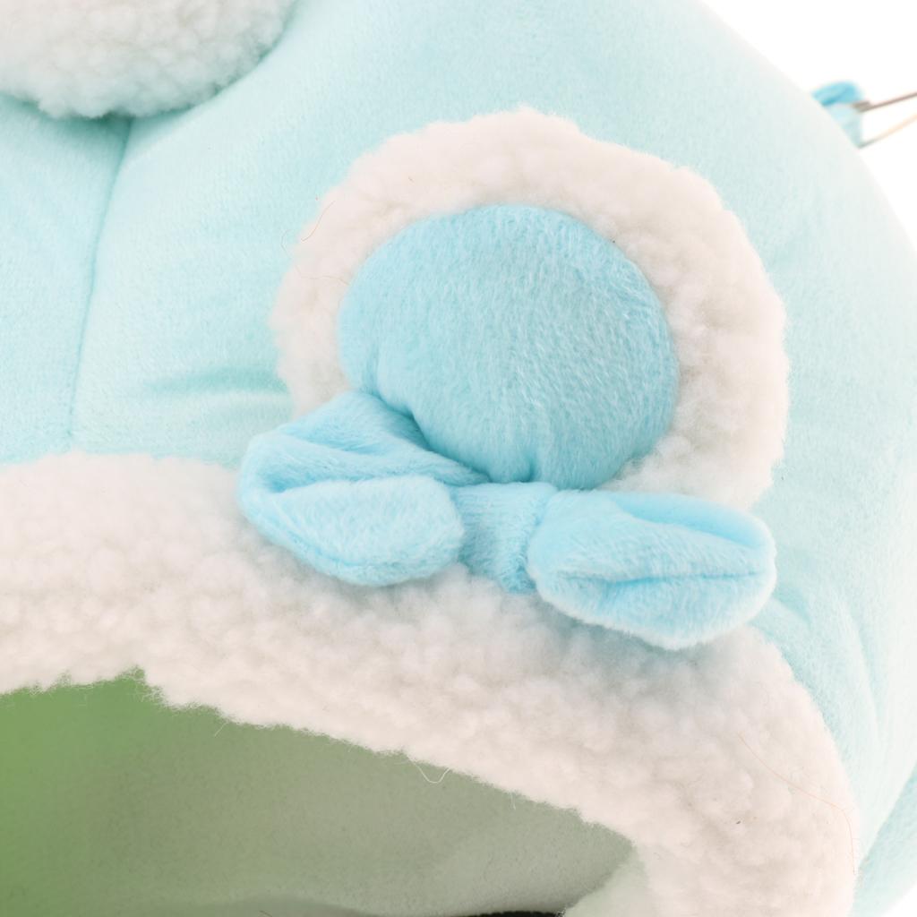 Small Pet Dwarf Hamster Guinea Pig Bed House Pets Winter Warm Sleeping Nest