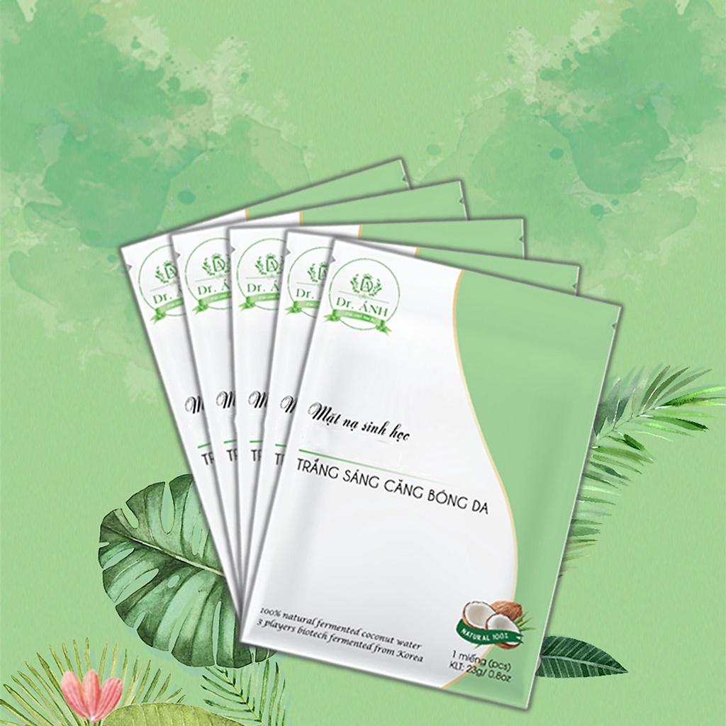 Mặt nạ dừa Dr. ánh Hồi sinh làn da dành cho da dầu, mụn - Giúp da căng bóng