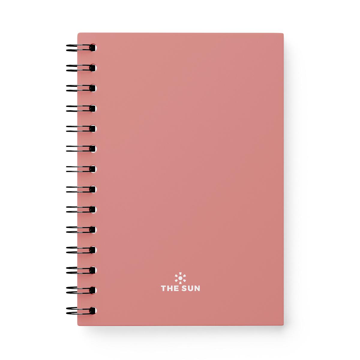 Sổ Lò Xo Bìa Cứng Minimalist A5 - Kẻ Ngang - 160 Trang 80gsm - The Sun 04