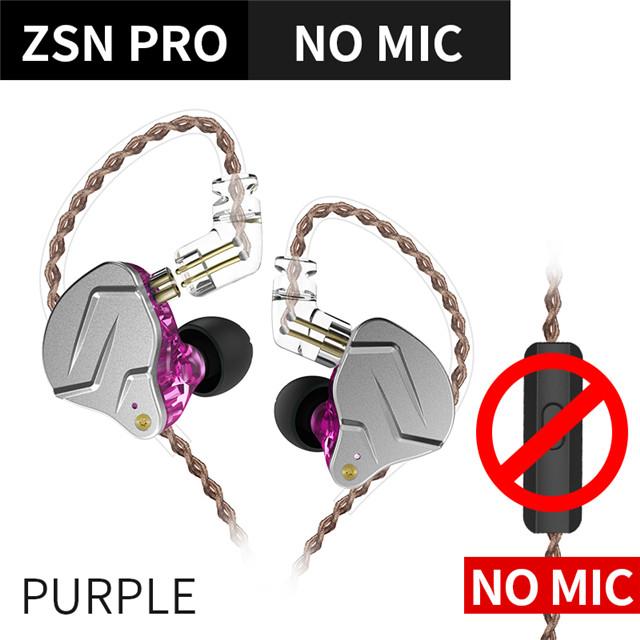KZ ZSN PRO BA DD Technology Hifi Metal trong tai nghe tai nghe BAS