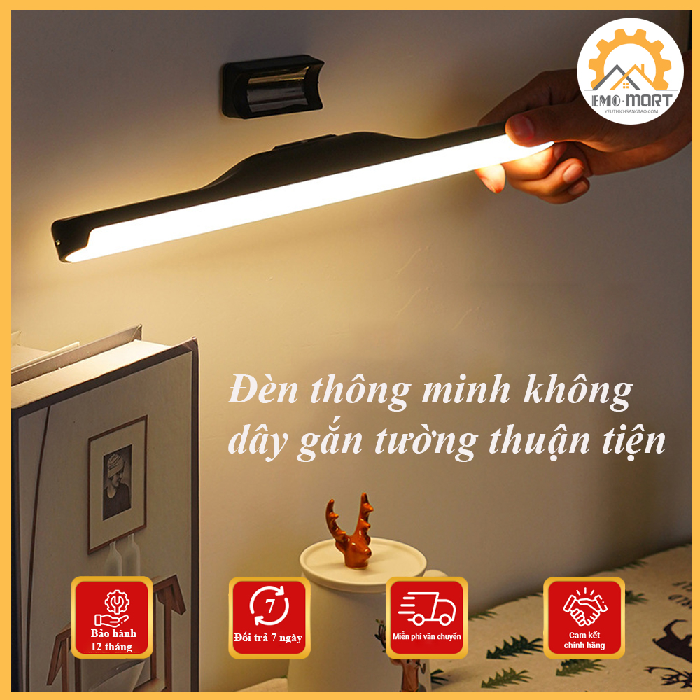 ĐÈN LED THÔNG MINH CẢM ỨNG CƠ THỂ NGƯỜI Gắn tường-bàn học, Đèn tủ quần áo, nhà bếp, cầu thang thông minh