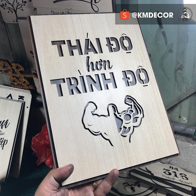 Tranh treo tường gỗ, tranh văn phòng
