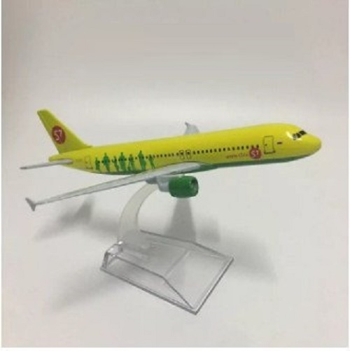 Mô hình máy bay tĩnh A320 Siberia, Russian 16cm