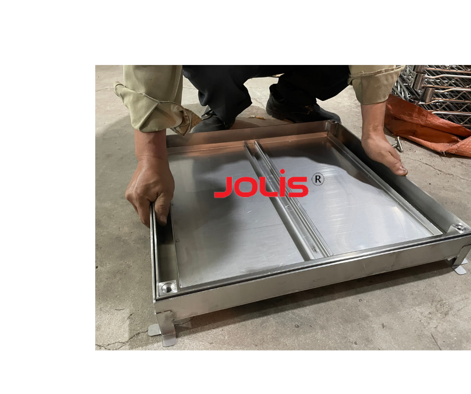 Nắp hố ga inox 500kg KT: 50x50cm- BẢO HÀNH 2 NĂM