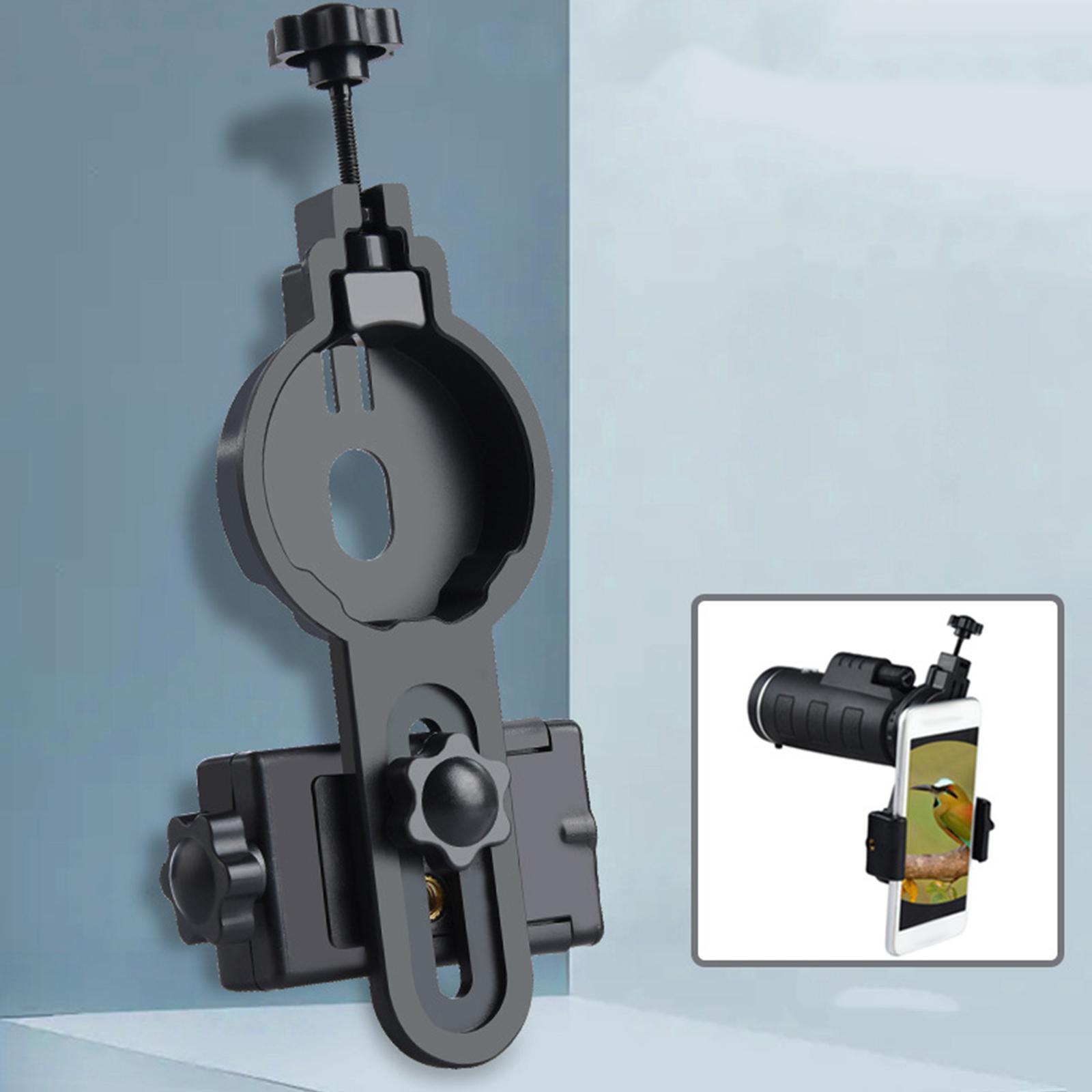Cell Phone Photography Holder Accessories Adjustable Stable for Binoculars