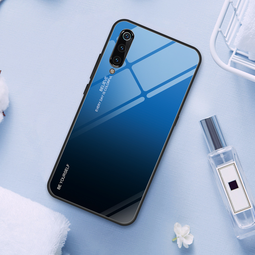 Ốp Lưng Mặt Kính 2 Màu Gradient cho các dòng Xiaomi Redmi Note 8 - Note 8 Pro - Note 7 - Note 7 Pro - Note 6 Pro - Note 5 / Redmi 8 - Redmi 8A - Redmi K20 - Redmi K30 / Mi 9T - Mi 9 - Mi 9 SE - Mi 8 - Mi 8 Lite 