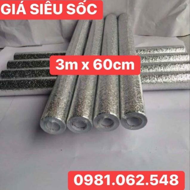 CUỘN GIẤY BẠC DÁN tường BẾP 01200-giấy bạc dán tường