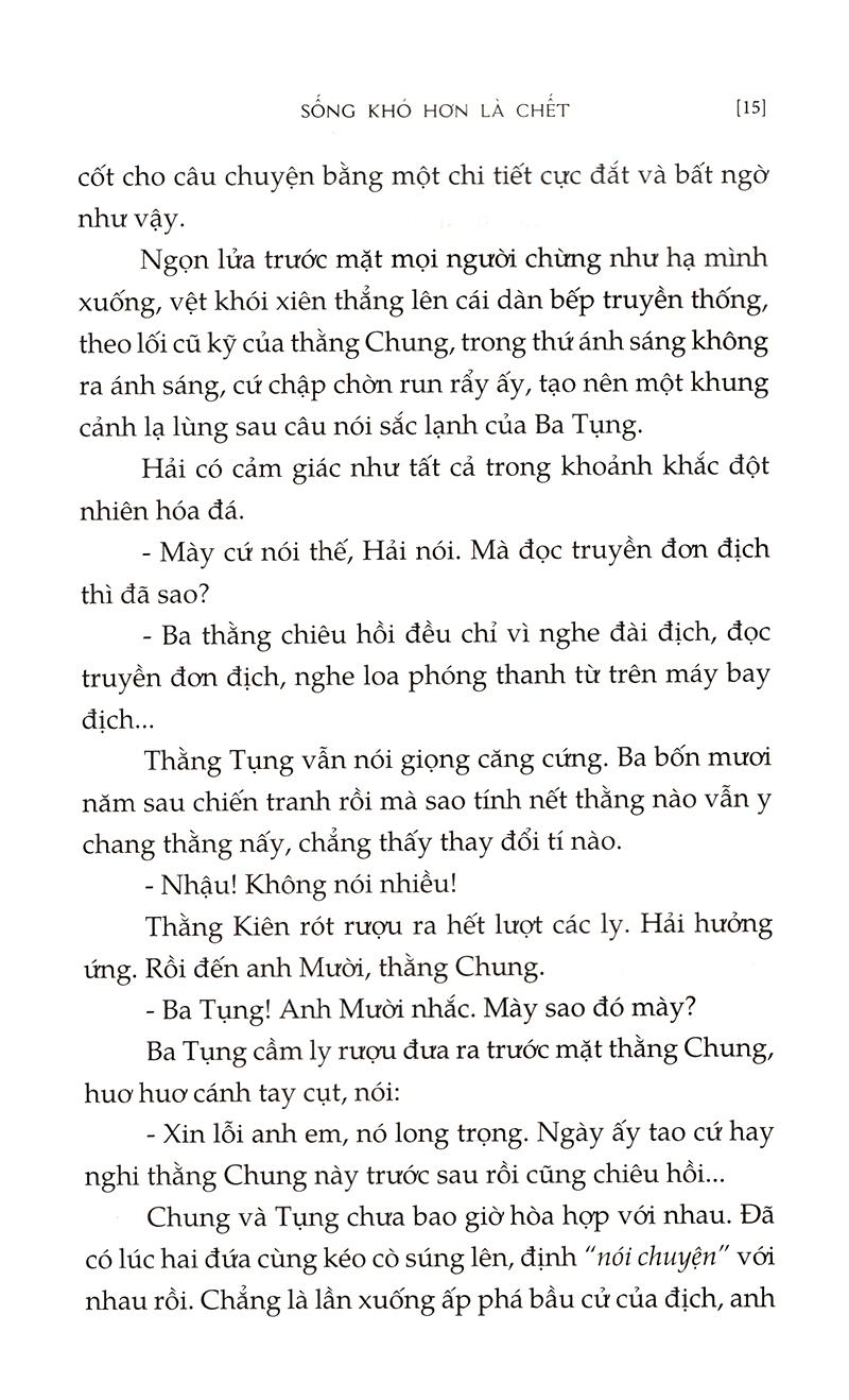 Sống Khó Hơn Là Chết