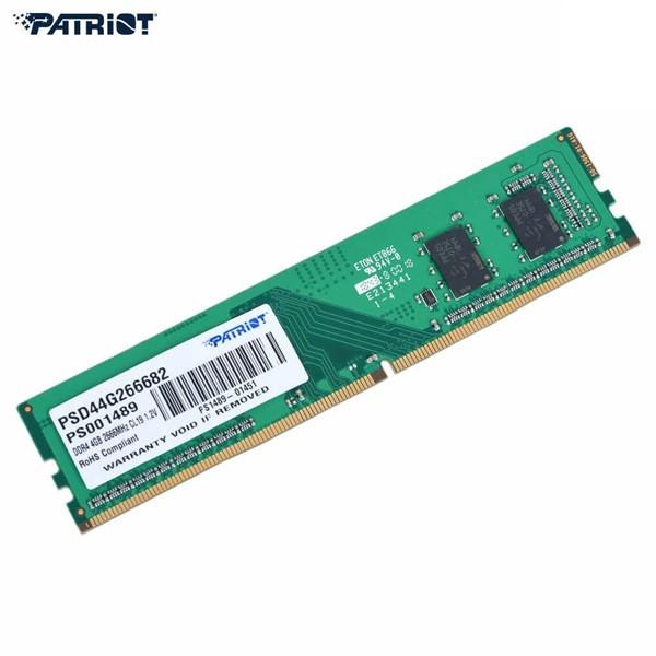 RAM PC DDR4 PATRIOT 4G 2666Mhz MỚI