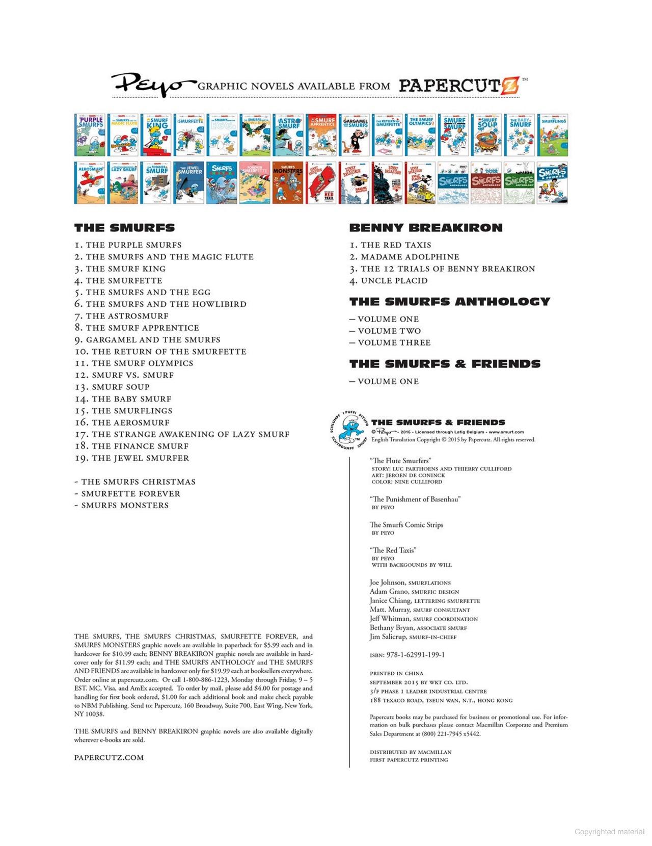 Sách ngoại văn: The Smurfs &amp; Friends #1