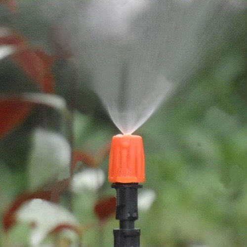 Bộ tưới cây tự động 20 đầu phun sương kèm van nước hẹn giờ cao cấp