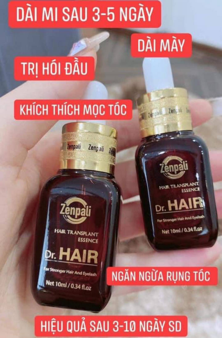 Tinh chất dài mi, mọc tóc Dr Hair Zenpali chính hãng