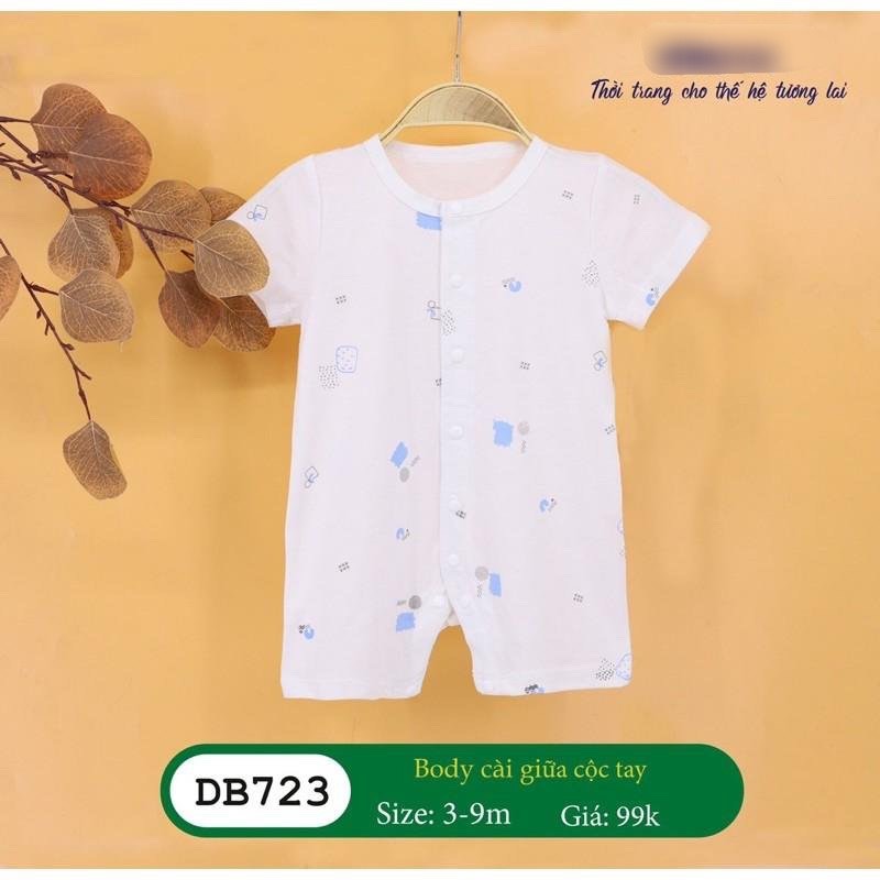 Body đùi - Trắng xanh,6-9m