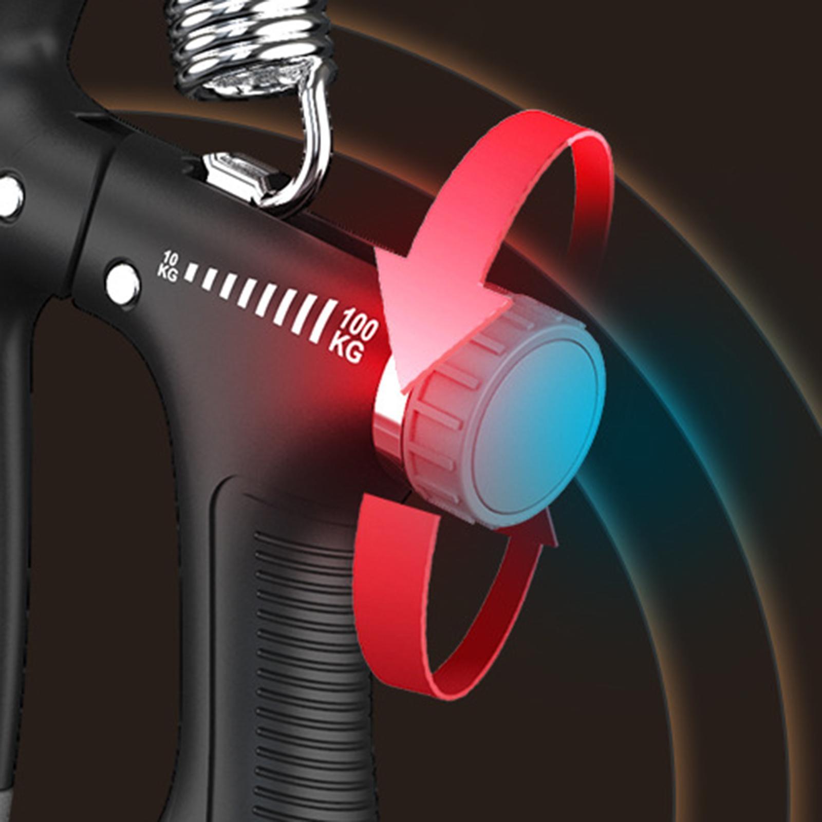 Hand Grip Strengthener Heavy Duty Strength Training Hand Gripper Adjustable