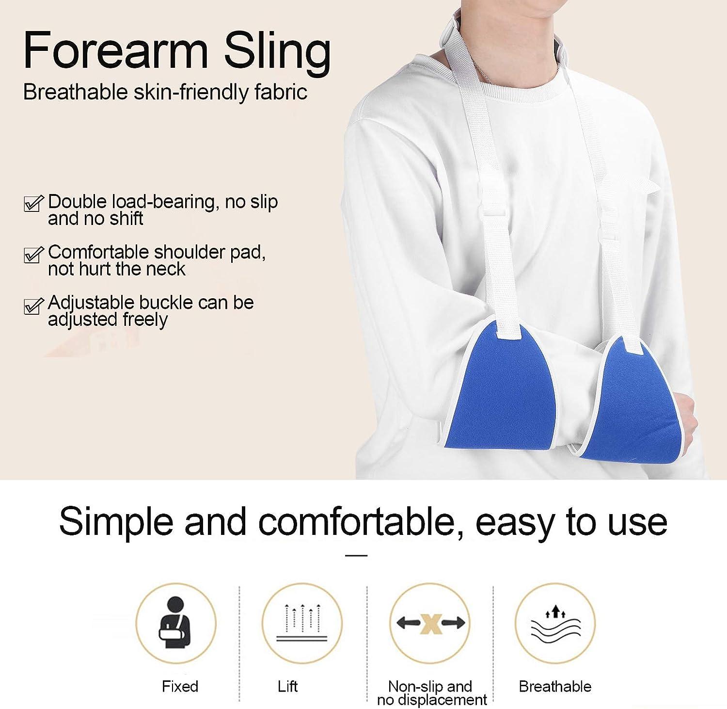 Đai đeo cánh tay Suuport, Đai chống bắt cóc vai Gối cố định cánh tay để hỗ trợ chấn thương Xoay vòng bít Trật khớp, Phẫu thuật, Trật khớp, Gãy cánh tay