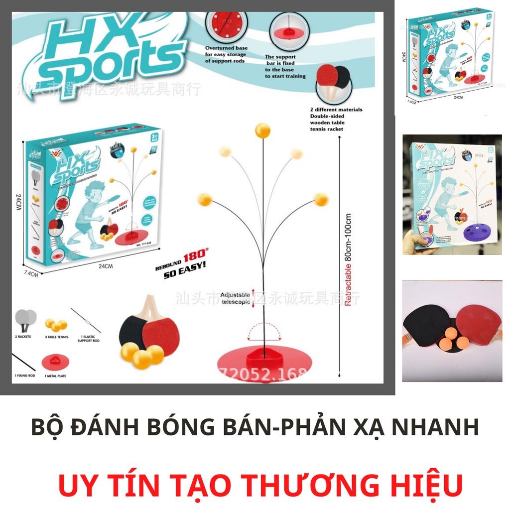 Bộ đồ chơi bóng bàn phản xạ | Bộ vợt bóng bàn loại vợt gỗ