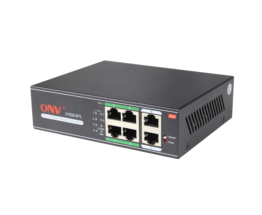 Switch Poe Onv 6 cổng Model ONV-H1064PL- Hàng chính hãng