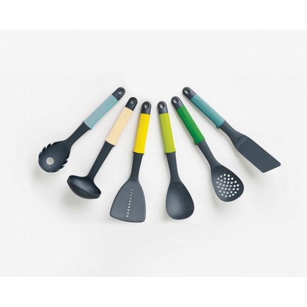 Joseph Joseph - Bộ dụng cụ nấu ăn 6 món cao cấp Elevate Carousel 6-piece Utensil Set Opal 101416