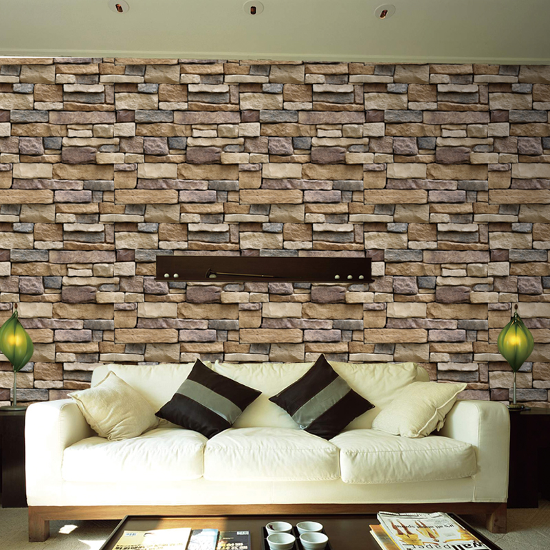Giấy dán tường Hoạ tiết Đá Cụi Khổ 10M SA-1007 HPMWallpaper