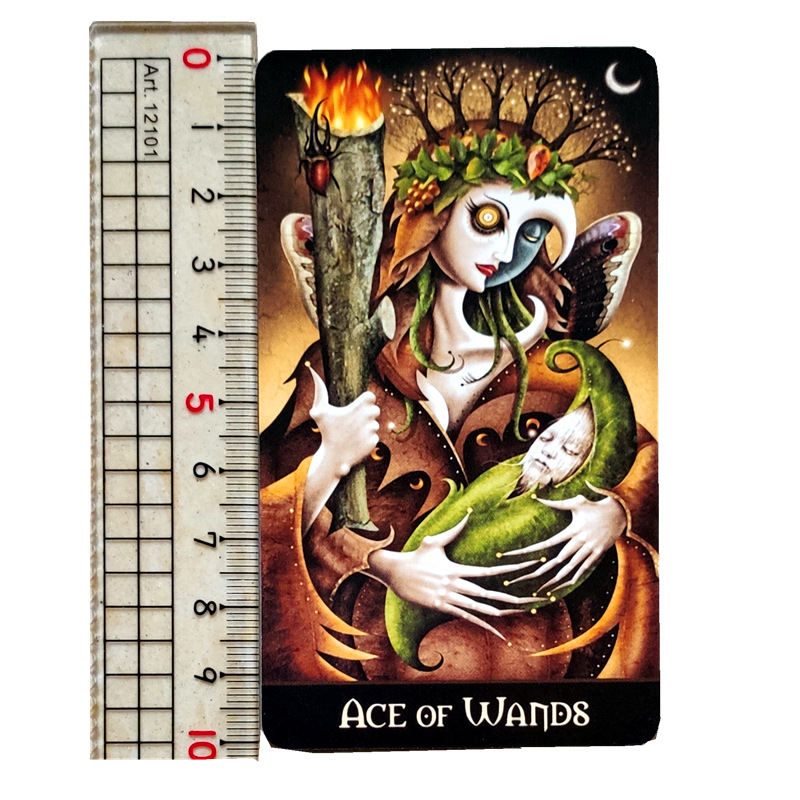 Bộ Bài Bói Deviant Moon Tarot Borderless Edition Cao Cấp Bản Đẹp