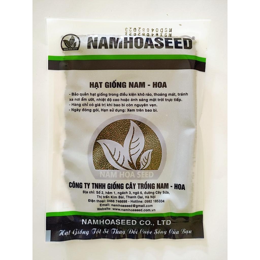 Hạt giống cải ngồng ngọt NH 888 dễ trồng, chịu nhiệt tốt,năng suất cao, ít sâu bệnh gói 50gr