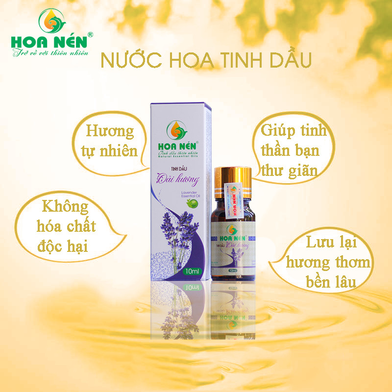 Tinh dầu Oải hương 10ml - Hoa Nén