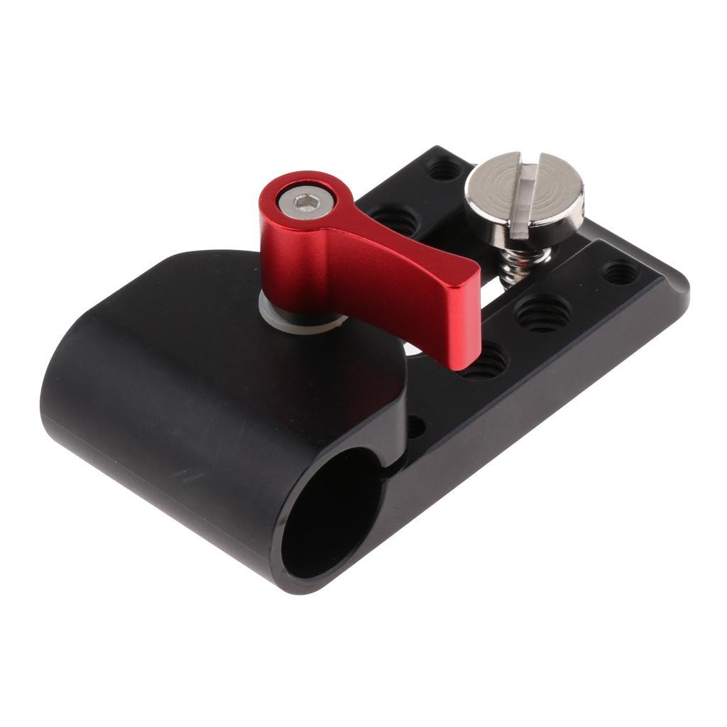 Porous Holder Clamp Mount for 15mm Rods Support Rail Follow Focus Rig DSLR