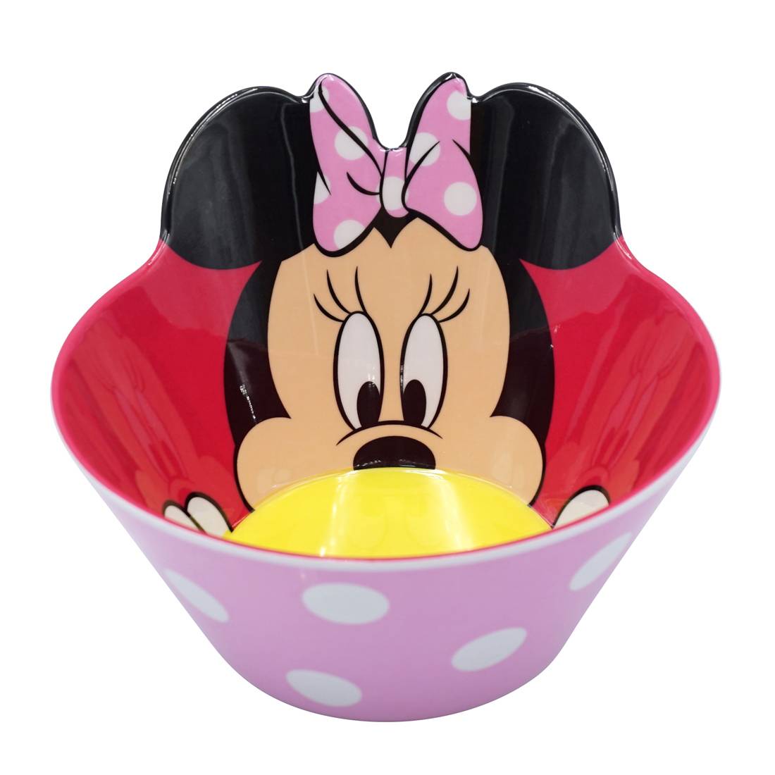 Chén tô ăn dặm melamine Disney hình chuột Minnie Mouse cho bé gái