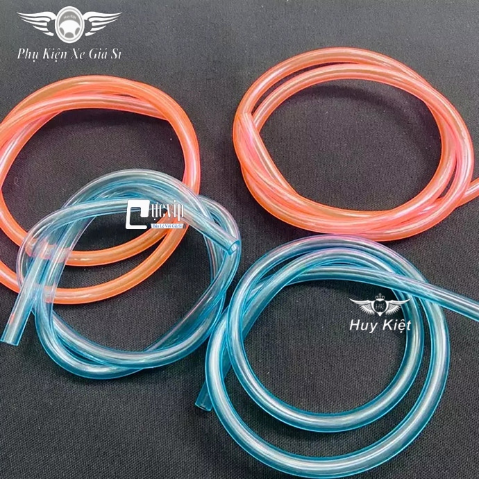 Ống Dầu Trong Suốt Gắn Bình Dầu Rời Các Loại Xe Honda - Yamaha - Suzuki  MS4129 - Tặng 01 Móc Gắng Chìa Khóa Xe Ngẫu Nhiên
