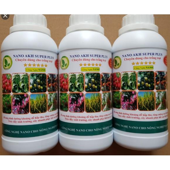 Chế phẩm Nano AKH super plus 500ml bổ sung thêm nano đất hiếm và humic