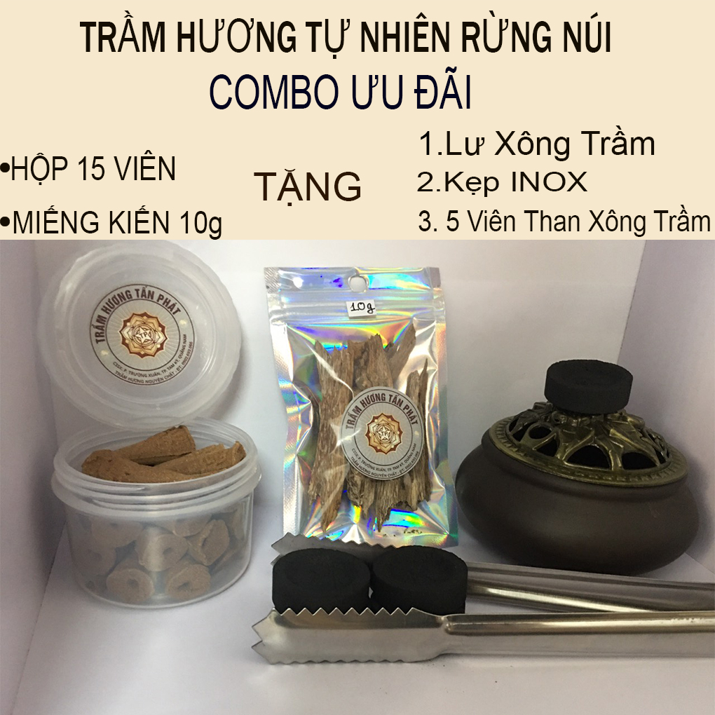 Trầm Hương tự nhiên rừng thơm -  COMBO ƯU ĐÃI