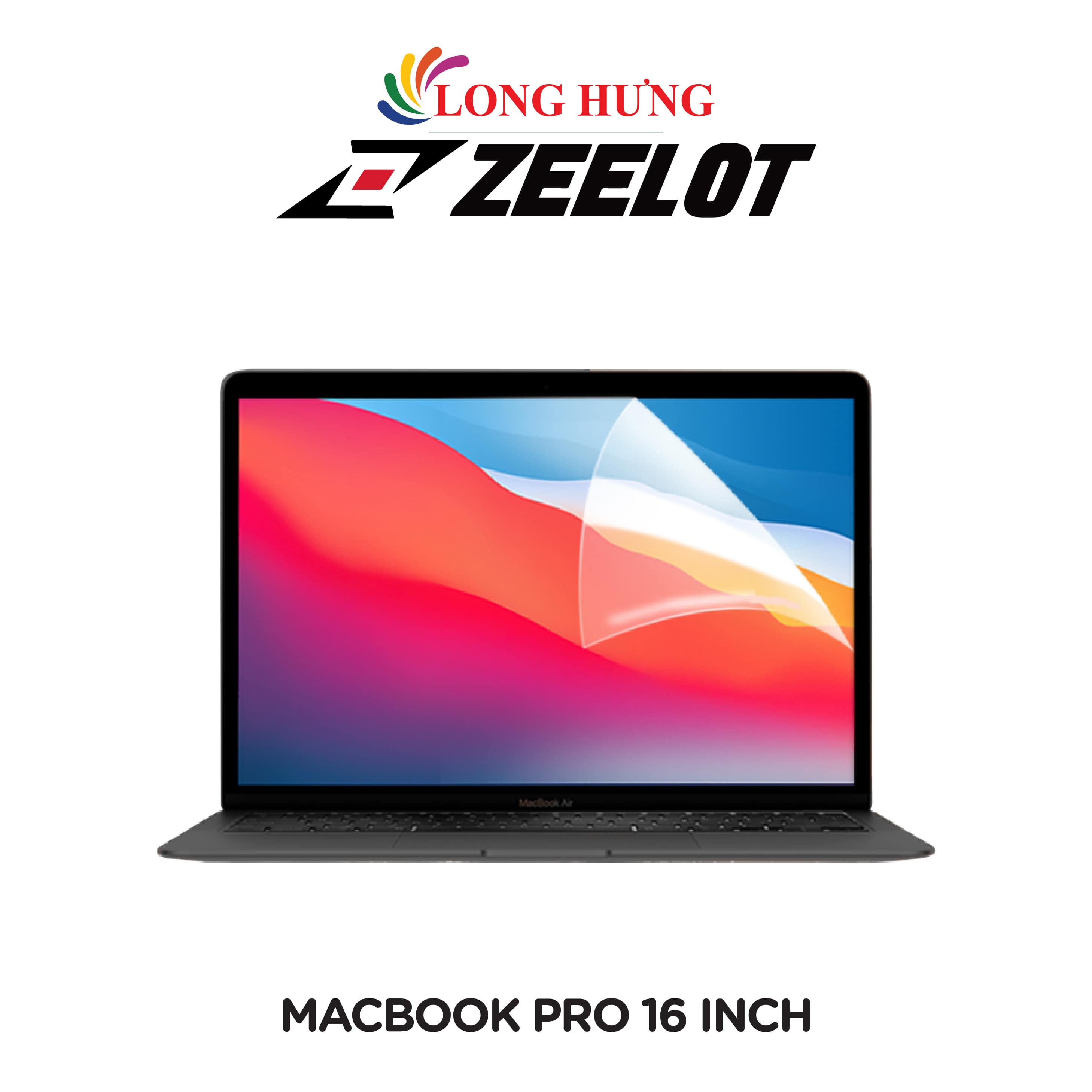 Dán màn hình Zeelot Mbook Pro 13/16 inch - Hàng chính hãng