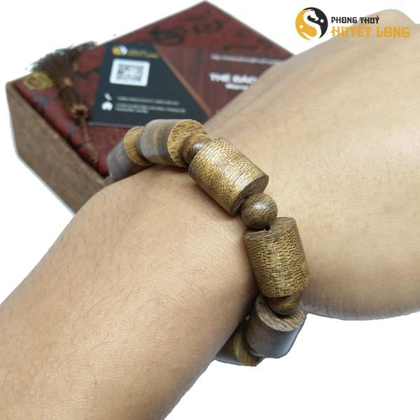 Vòng Tay Trầm Hương Tốc Hạt Tròn, Vòng Trầm Tự Nhiên, Vòng Tay Phong Thủy