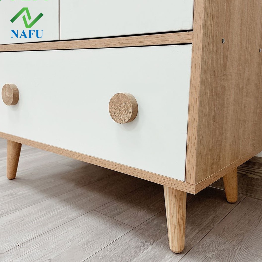 Tủ Quần Áo Trẻ Em Bear Shelf Thông Minh Nhỏ Xinh Hiện Đại NAFU GP123