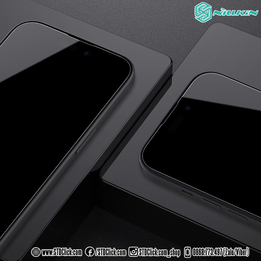 KÍNH CƯỜNG LỰC DÀNH CHO ĐIỆN THOẠI IPHONE 15 PLUS - 15 NILLKIN CP+PRO 2.5D